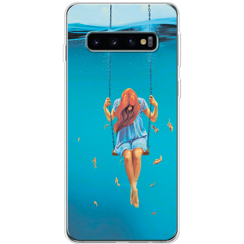 Чехол Boxface Samsung G973 Galaxy S10 Girl In The Sea