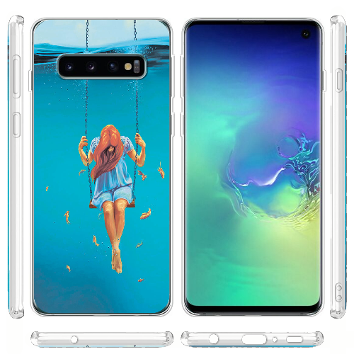 Чехол Boxface Samsung G973 Galaxy S10 Girl In The Sea