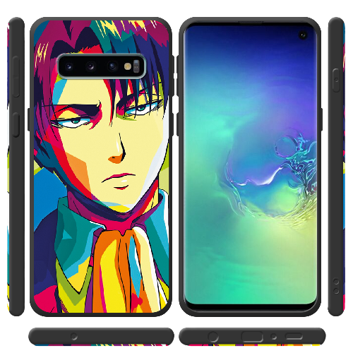 Чехол Boxface Samsung G973 Galaxy S10 Attack on titan Levi Anime Pop