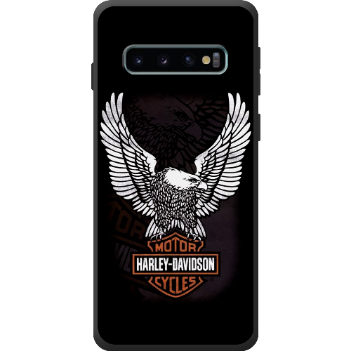 Чехол Boxface Samsung G973 Galaxy S10 Harley Davidson and eagle