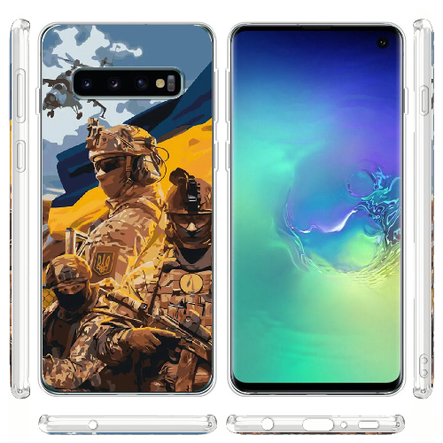 Чехол Boxface Samsung G973 Galaxy S10 Воїни ЗСУ