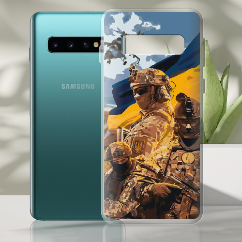 Чехол Boxface Samsung G973 Galaxy S10 Воїни ЗСУ