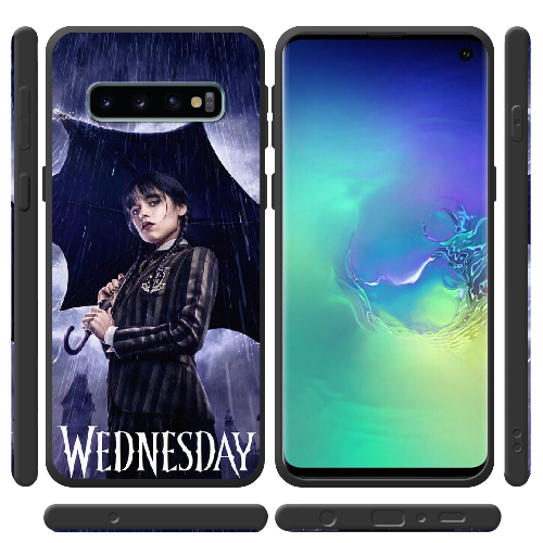 Чехол Boxface Samsung G973 Galaxy S10 Wednesday Addams