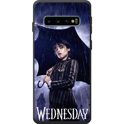 Чехол Boxface Samsung G973 Galaxy S10 Wednesday Addams