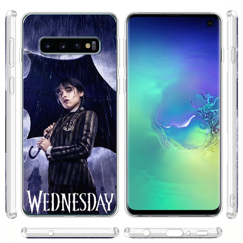 Чехол Boxface Samsung G973 Galaxy S10 Wednesday Addams