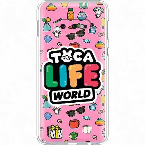  Чехол Boxface Samsung G970 Galaxy S10e Toca Boca Life World