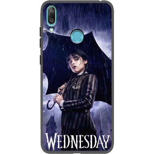 Чехол Boxface Huawei Y7 2019 Wednesday Addams