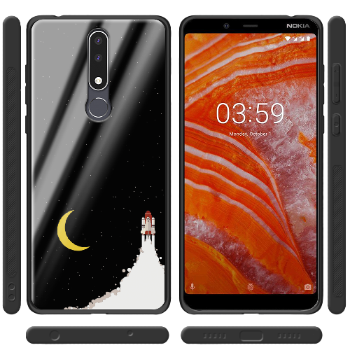 Чехол BoxFace Nokia 3.1 Plus Meet The Stars