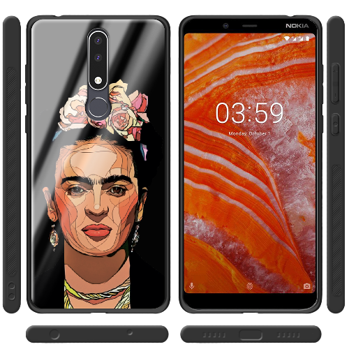 Чехол BoxFace Nokia 3.1 Plus Фрида Кало Поп Арт