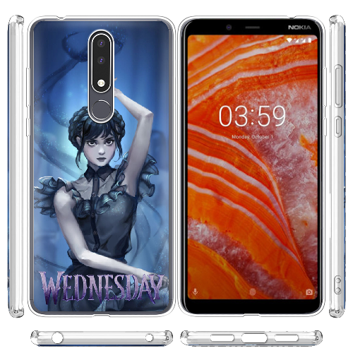 Чехол BoxFace Nokia 3.1 Plus Wednesday Dance