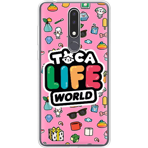 Чехол BoxFace Nokia 3.1 Plus Toca Boca Life World