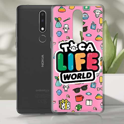 Чехол BoxFace Nokia 3.1 Plus Toca Boca Life World