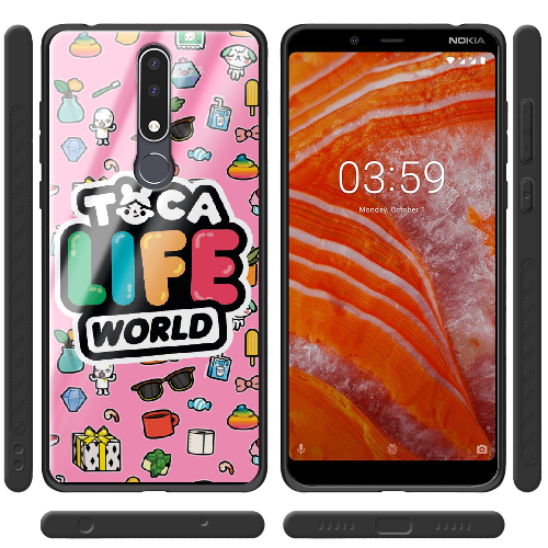 Чехол BoxFace Nokia 3.1 Plus Toca Boca Life World