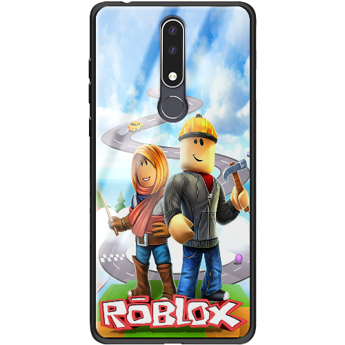 Чехол BoxFace Nokia 3.1 Plus Roblox Білдерман