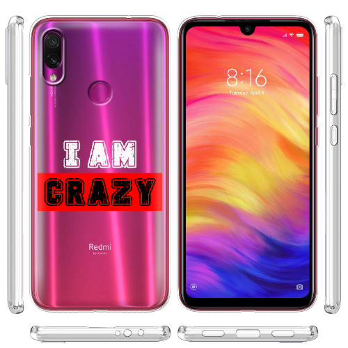 Чехол BoxFace Xiaomi Redmi Note 7 I'm Crazy