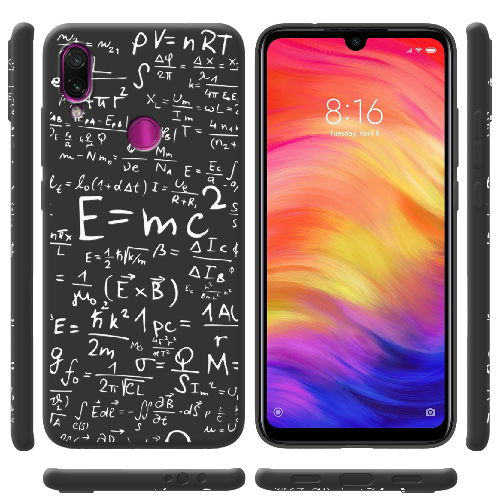 Чехол BoxFace Xiaomi Redmi Note 7 E=mc2