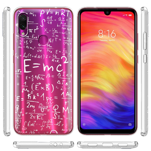 Чехол BoxFace Xiaomi Redmi Note 7 E=mc2