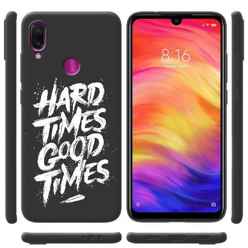 Чехол BoxFace Xiaomi Redmi Note 7 Hard Times