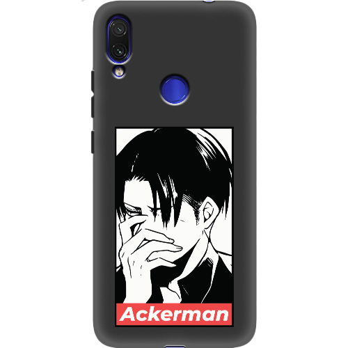 Чехол BoxFace Xiaomi Redmi Note 7 Attack On Titan - Ackerman