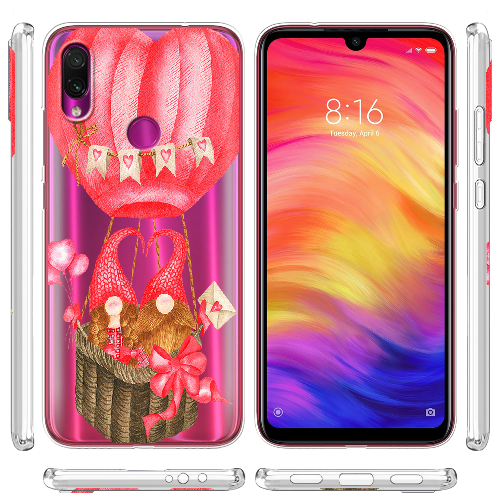 Чехол BoxFace Xiaomi Redmi Note 7 Valentine Dwarfs