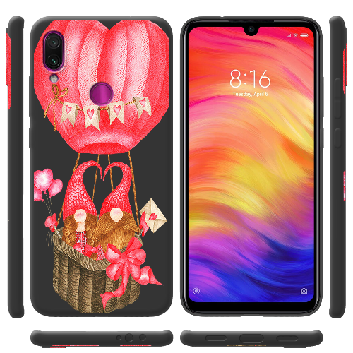 Чехол BoxFace Xiaomi Redmi Note 7 Valentine Dwarfs