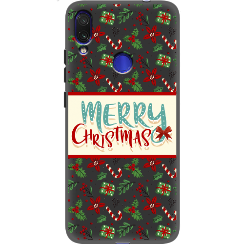 Чехол BoxFace Xiaomi Redmi Note 7 Vintage Christmas Congratulation