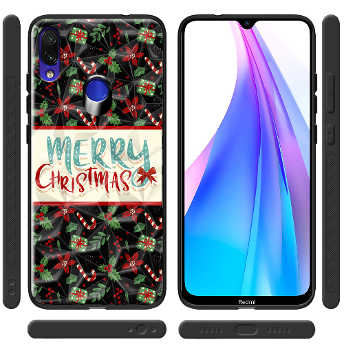 Чехол BoxFace Xiaomi Redmi Note 7 Vintage Christmas Congratulation