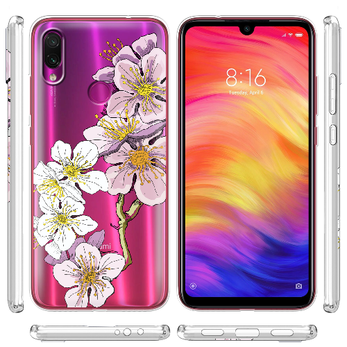 Чехол BoxFace Xiaomi Redmi Note 7 Cherry Blossom