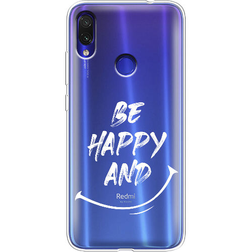 Чехол BoxFace Xiaomi Redmi Note 7 be happy and