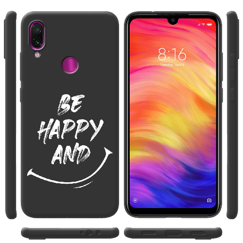 Чехол BoxFace Xiaomi Redmi Note 7 be happy and