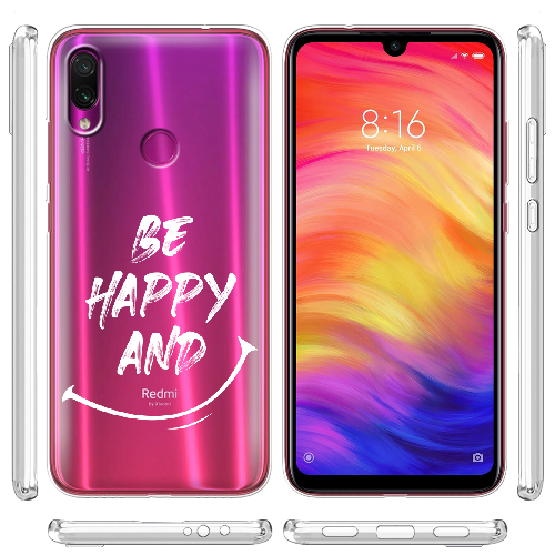 Чехол BoxFace Xiaomi Redmi Note 7 be happy and