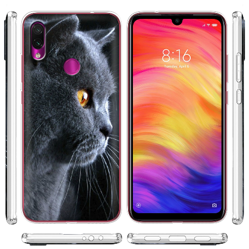 Чехол BoxFace Xiaomi Redmi Note 7 English cat