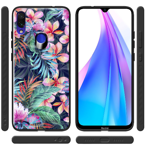 Чехол BoxFace Xiaomi Redmi Note 7 flowers in the tropics