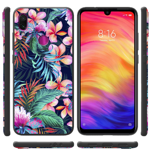 Чехол BoxFace Xiaomi Redmi Note 7 flowers in the tropics