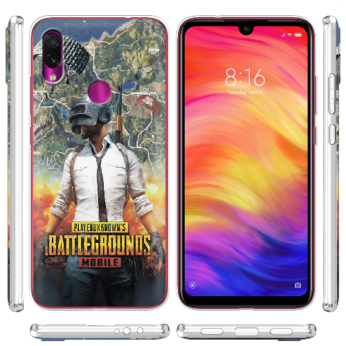 Чехол BoxFace Xiaomi Redmi Note 7 PUBG Mobile