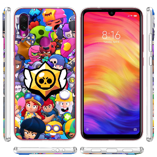 Чехол BoxFace Xiaomi Redmi Note 7 Brawl Stars