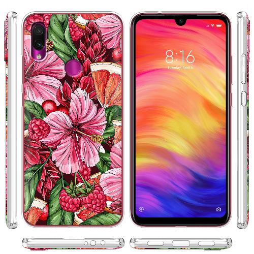 Чехол BoxFace Xiaomi Redmi Note 7 Tropical Flowers