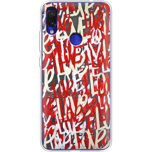 Чехол BoxFace Xiaomi Redmi Note 7 Love Graffiti
