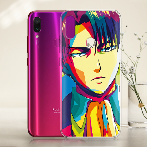 Чехол BoxFace Xiaomi Redmi Note 7 Attack on titan Levi Anime Pop