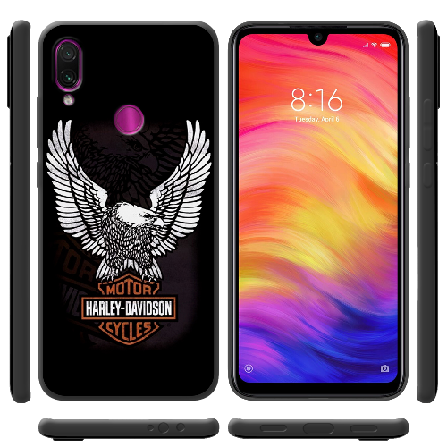 Чехол BoxFace Xiaomi Redmi Note 7 Harley Davidson and eagle