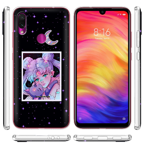 Чехол BoxFace Xiaomi Redmi Note 7 Sailor Moon night