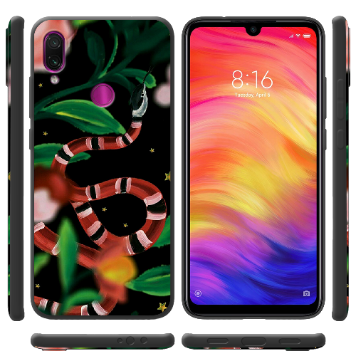 Чехол BoxFace Xiaomi Redmi Note 7 Red Snake