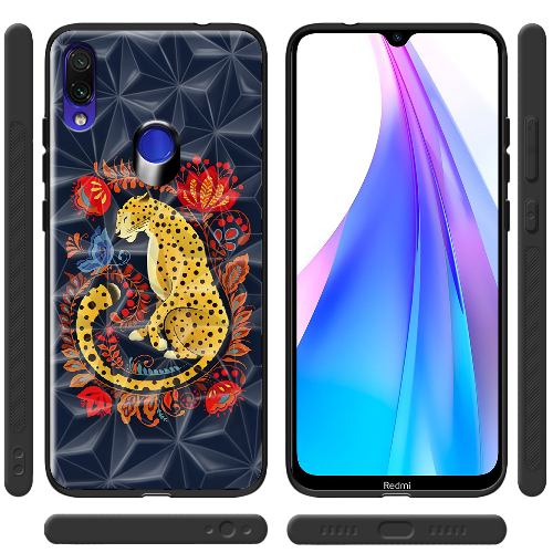 Чехол BoxFace Xiaomi Redmi Note 7 Petrykivka Leopard