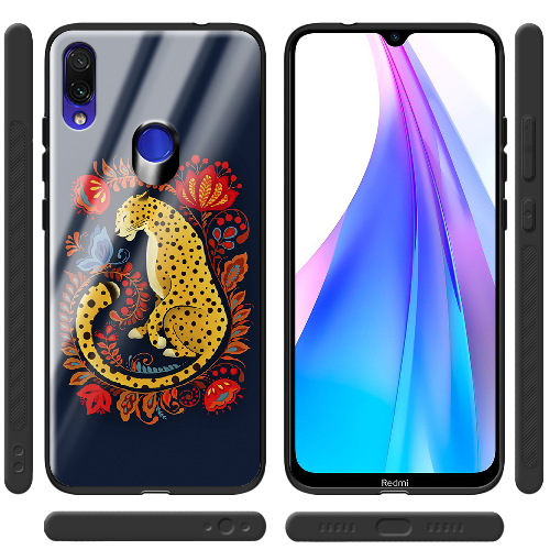 Чехол BoxFace Xiaomi Redmi Note 7 Petrykivka Leopard