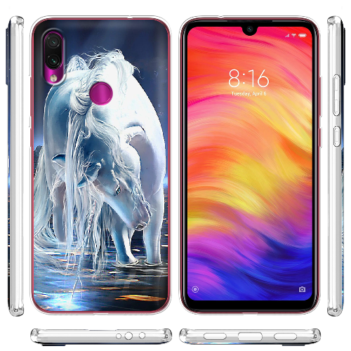 Чехол BoxFace Xiaomi Redmi Note 7 White Horse