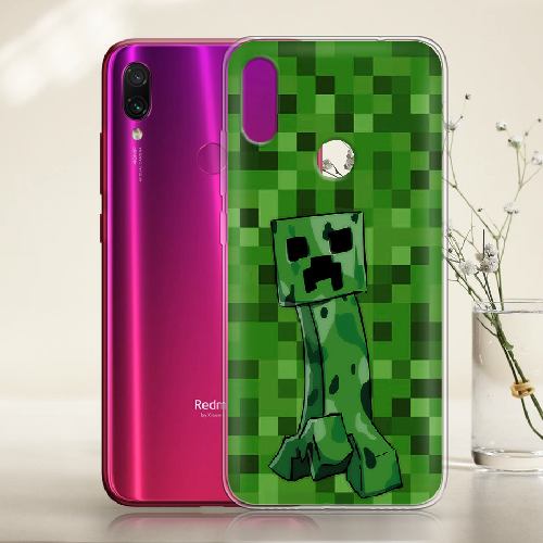 Чехол BoxFace Xiaomi Redmi Note 7 Minecraft Creeper