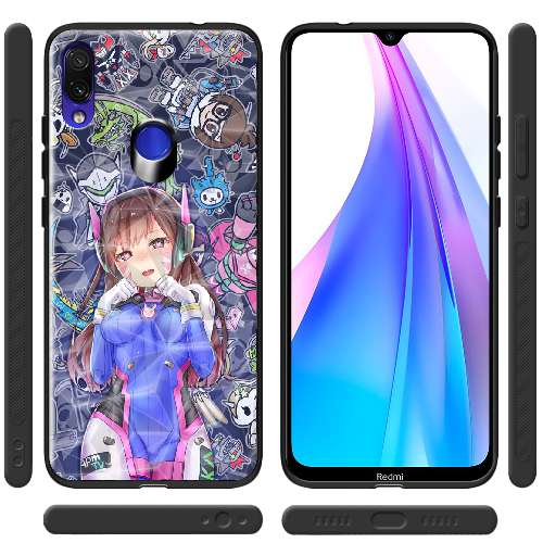 Чехол BoxFace Xiaomi Redmi Note 7 Overwatch D.VA