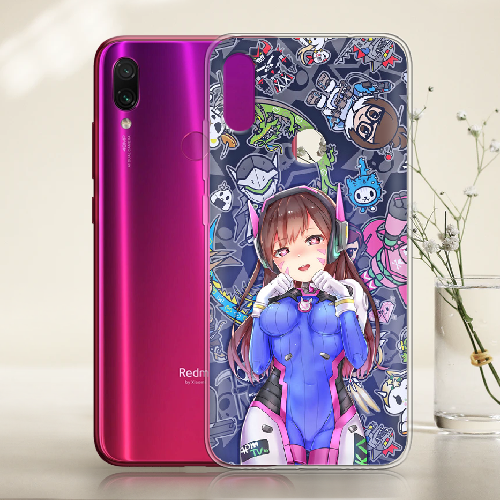 Чехол BoxFace Xiaomi Redmi Note 7 Overwatch D.VA