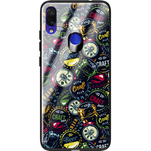 Чехол BoxFace Xiaomi Redmi Note 7 Bottle Caps