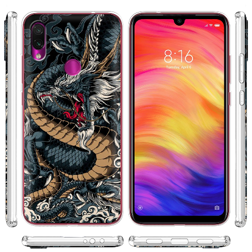 Чехол BoxFace Xiaomi Redmi Note 7 Dragon Ryujin